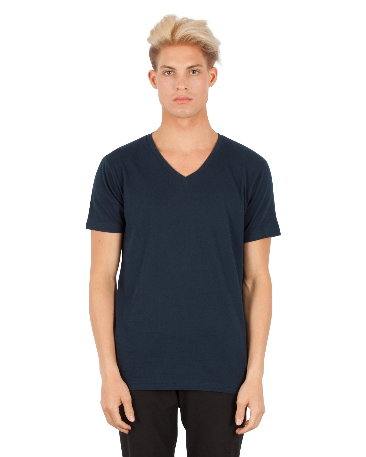 1320 Combed Cotton V-Neck