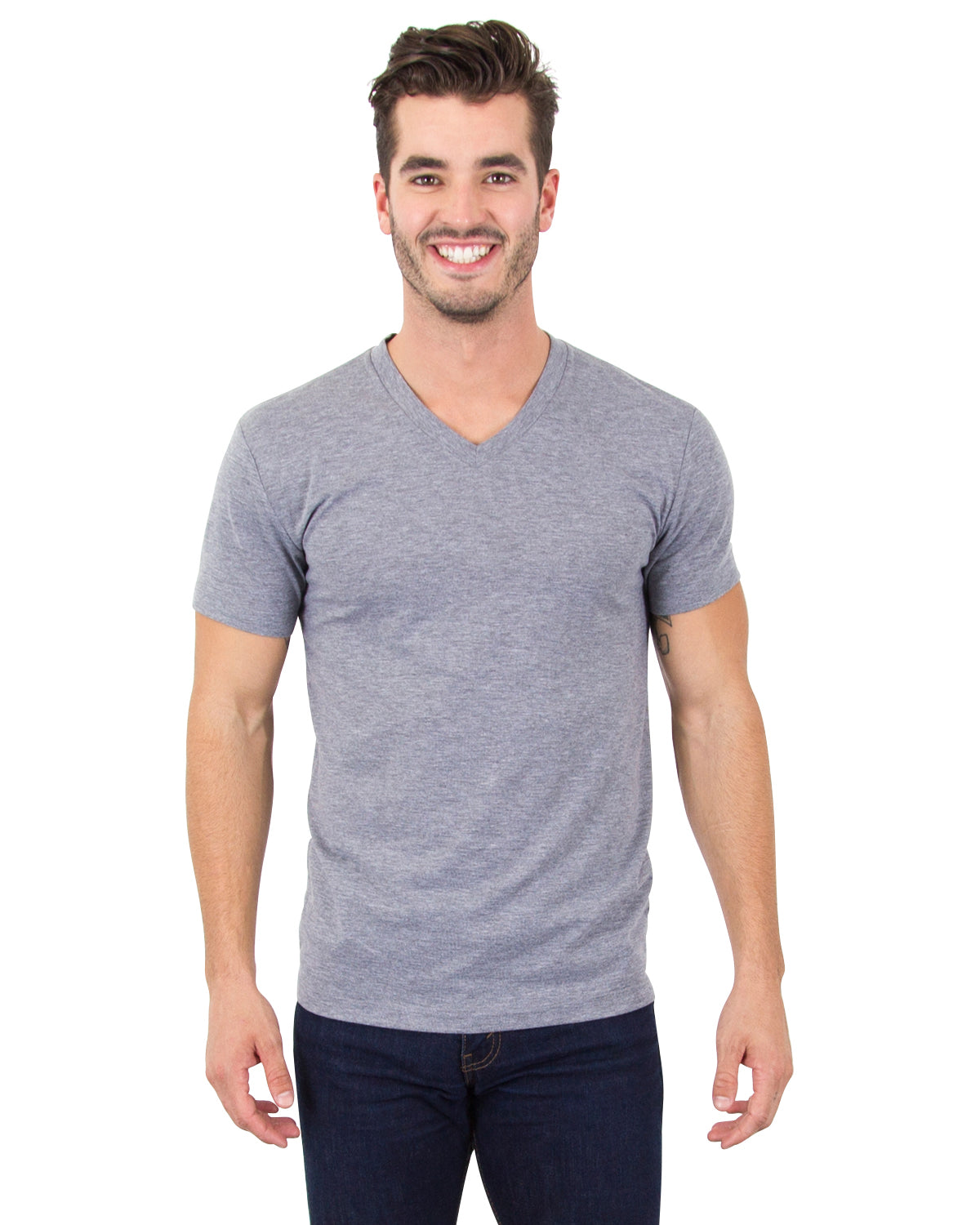 3320 Triblend V-Neck